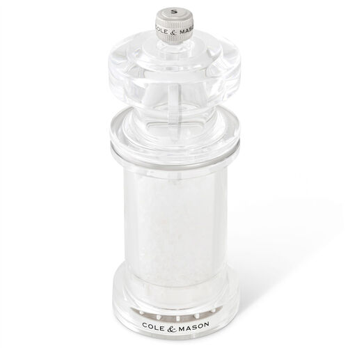 Cole & Mason 675 Acrylic Salt Mill 14.4cm