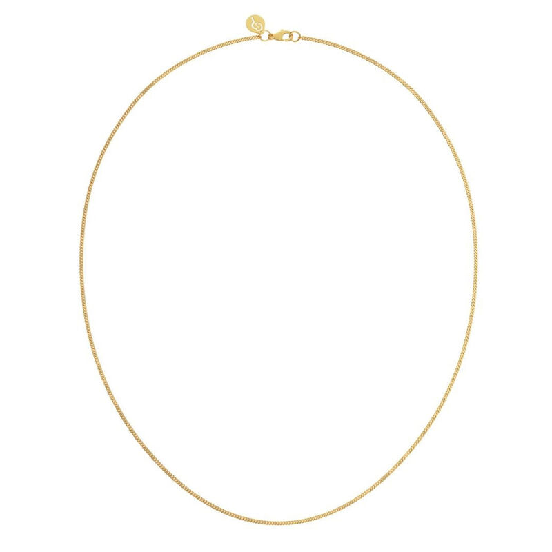 Edblad Charmentity Chain Curb Necklace 45cm image number 0