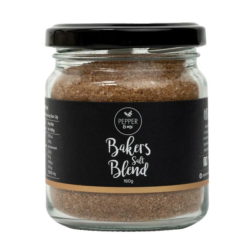 Pepper & Me Bakers Salt Blend 160g Jar image number 0