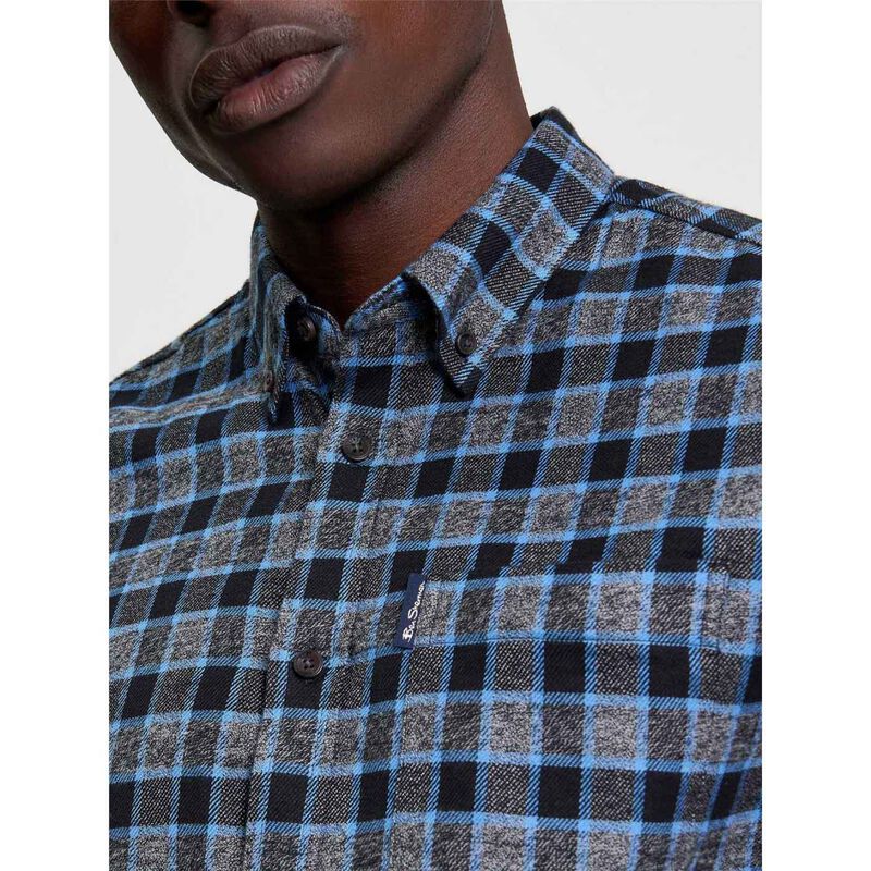 Ben Sherman Diffused Gingham Check Shirt image number 2
