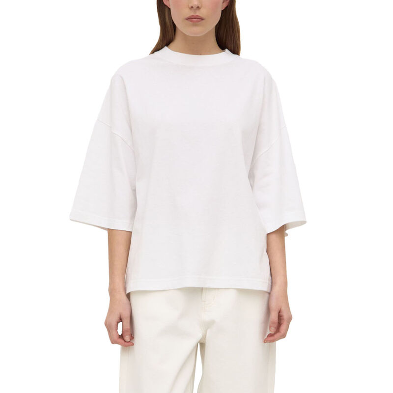 Assembly Label Max Cotton Oversized Tee White image number 0