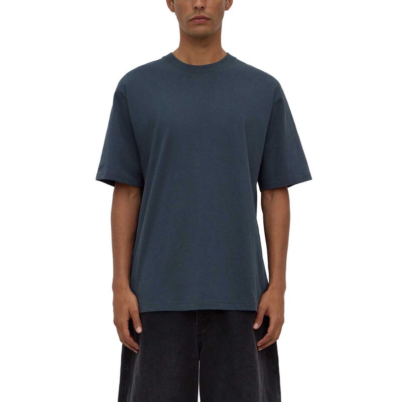 Assembly Label Knox Organic Oversized Tee Harbour image number 0