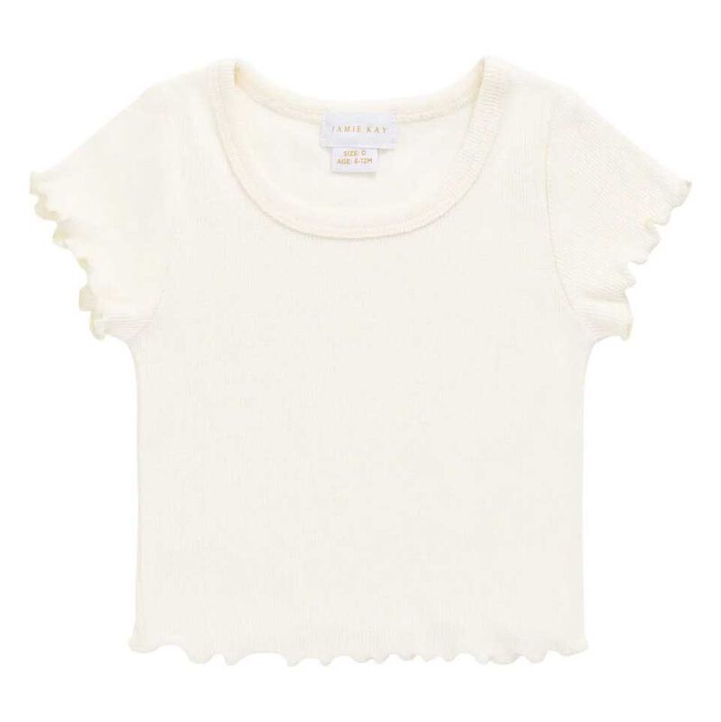 Jamie Kay Organic Cotton Fine Rib Ines Top image number 0
