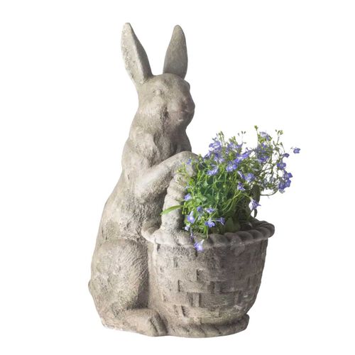 French Country Hanna Rabbit with Basket