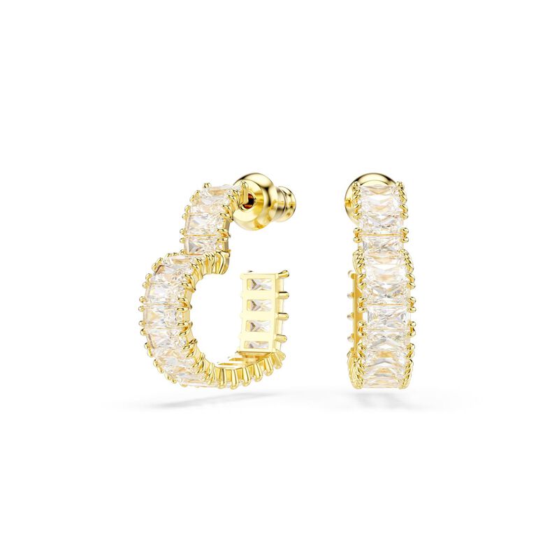 Swarovski Matrix Hoop Earrings image number 0
