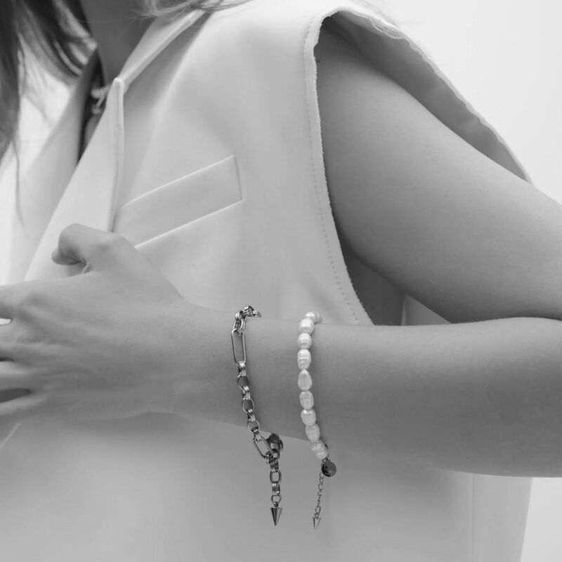 Silk & Steel Luxe Bracelet image number 1