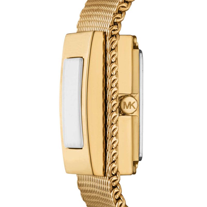 Michael Kors Georgie Two-Hand Gold-Tone Stainless Steel Watch image number 2