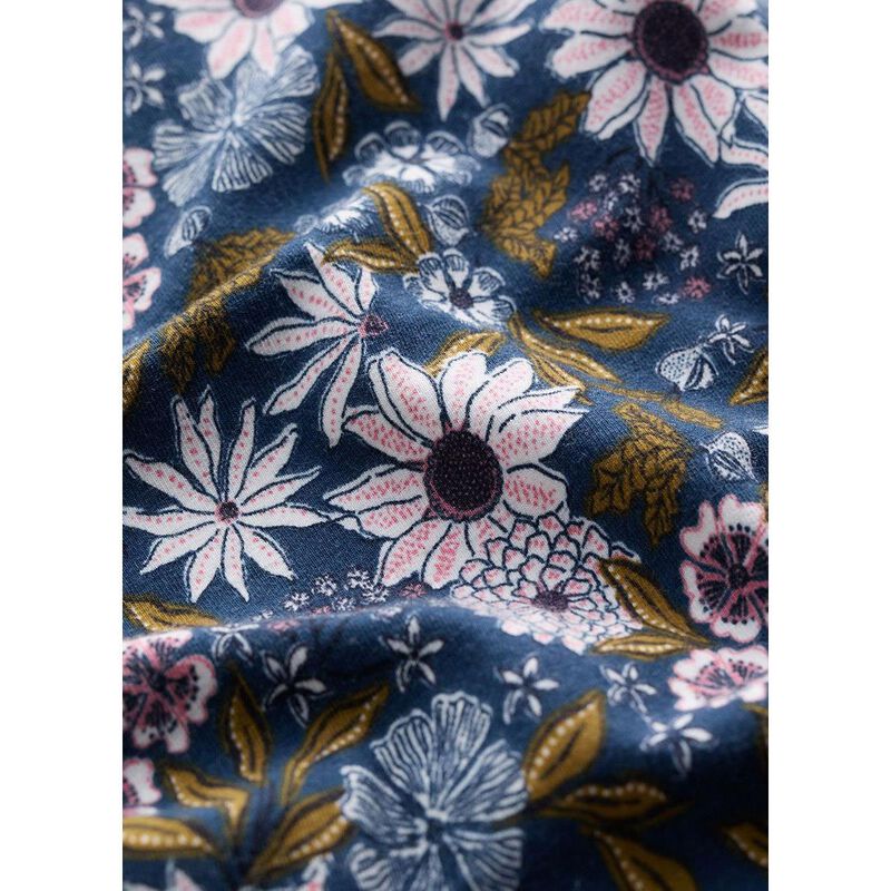 Seasalt Cornwall Wild Bouquet Dress Pattern Flower Night image number 2