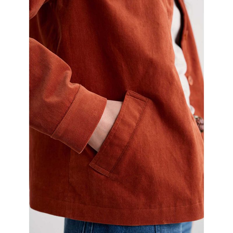 Seasalt Cornwall Brightwork Jacket Terracotta image number 3