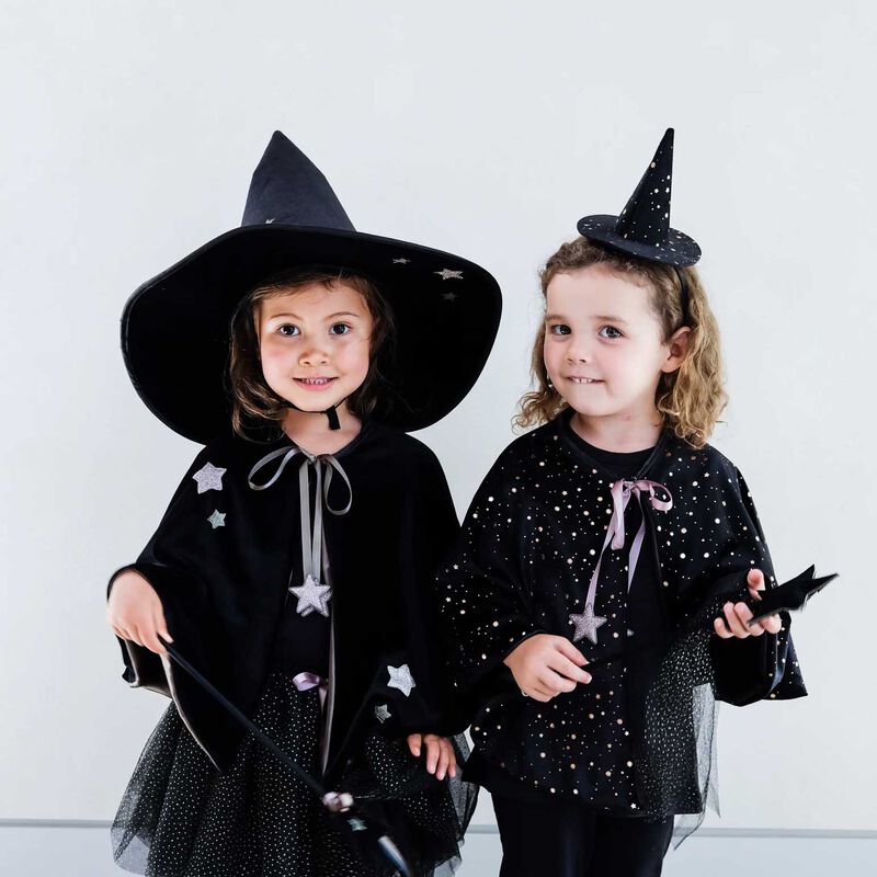 Mimi & Lula Raven Mini Witch Hat image number 1