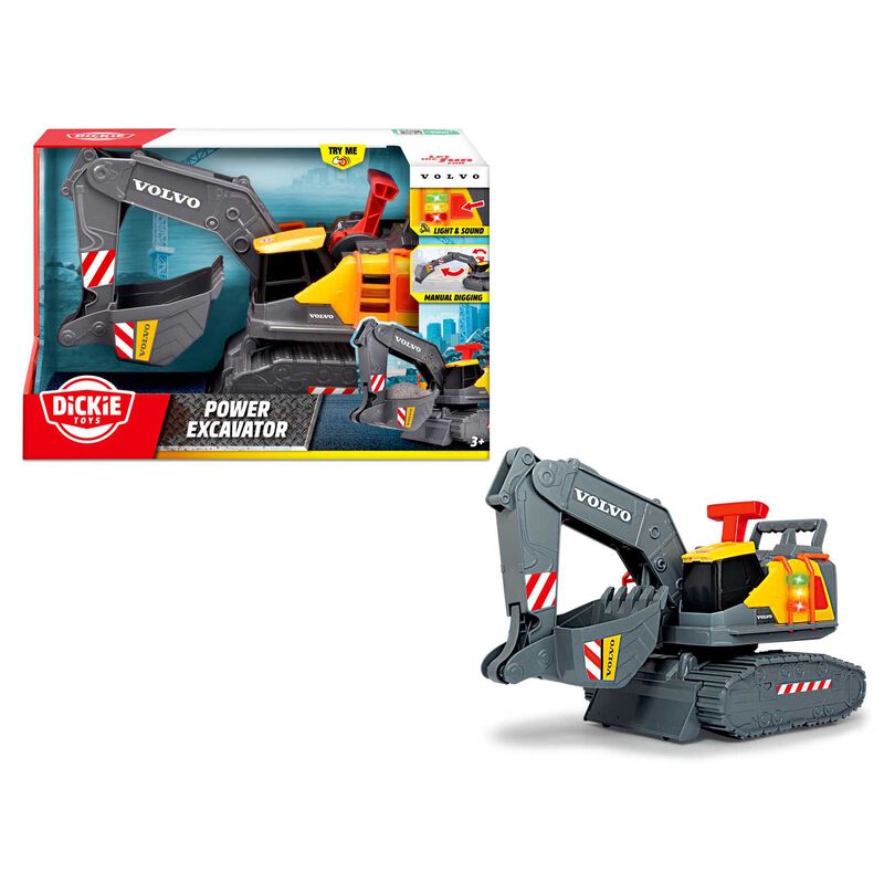 Dickie Toys Power Excavator 30cm image number 0
