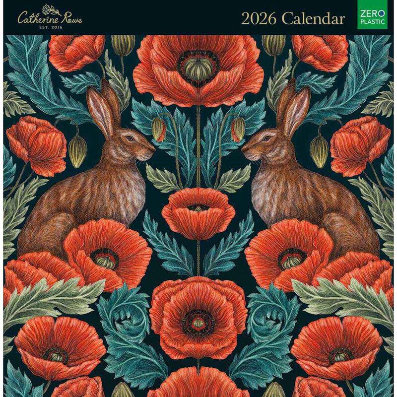Museums & Galleries Catherine Rowe 2026 Wall Calendar image number 0