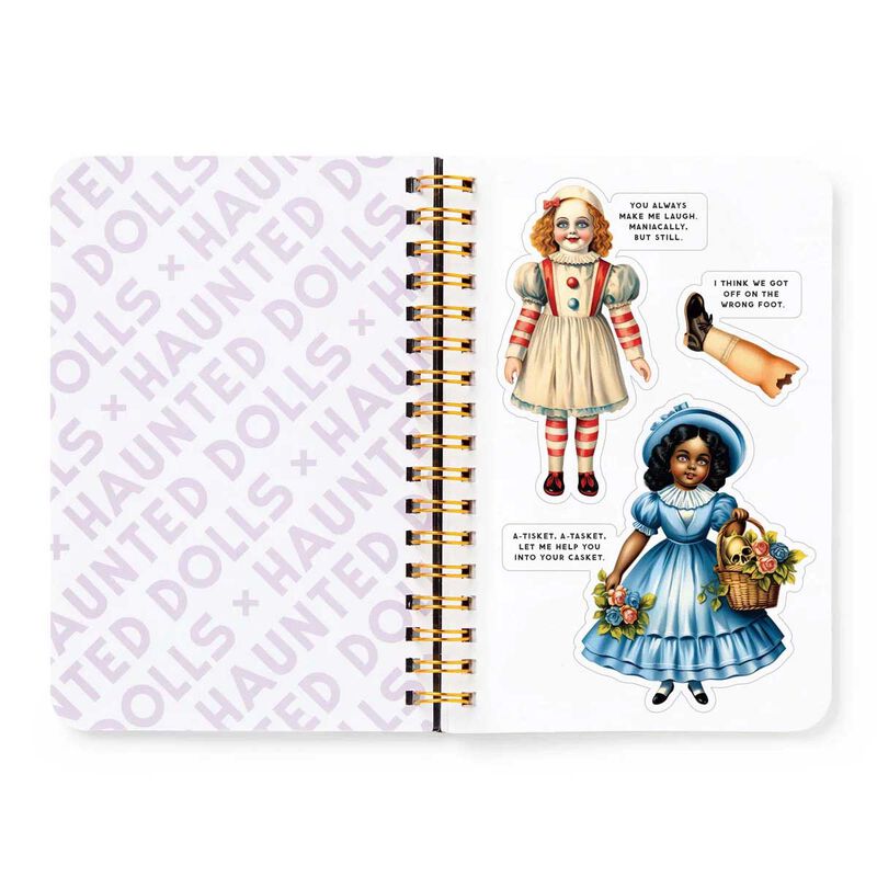 Brass Monkey Haunted Dolls Sticker Book image number 3