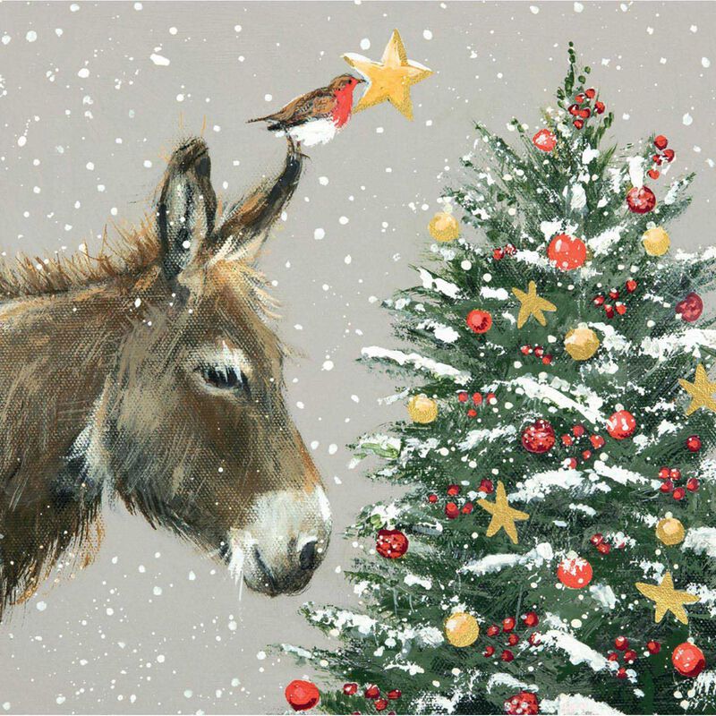 Wish Upon A Star Pack of 6 Christmas Cards image number 0