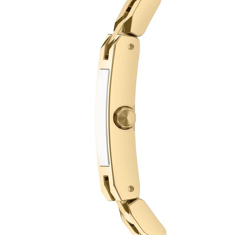 Armani Exchange Two-Hand Gold-Tone Stainless Steel Watch image number 2