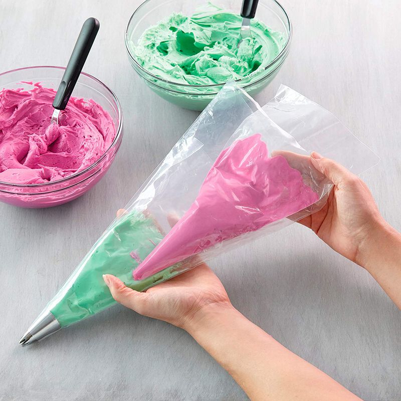 Wilton Disposable Decorating Bags 16" Pack Of 12 image number 1