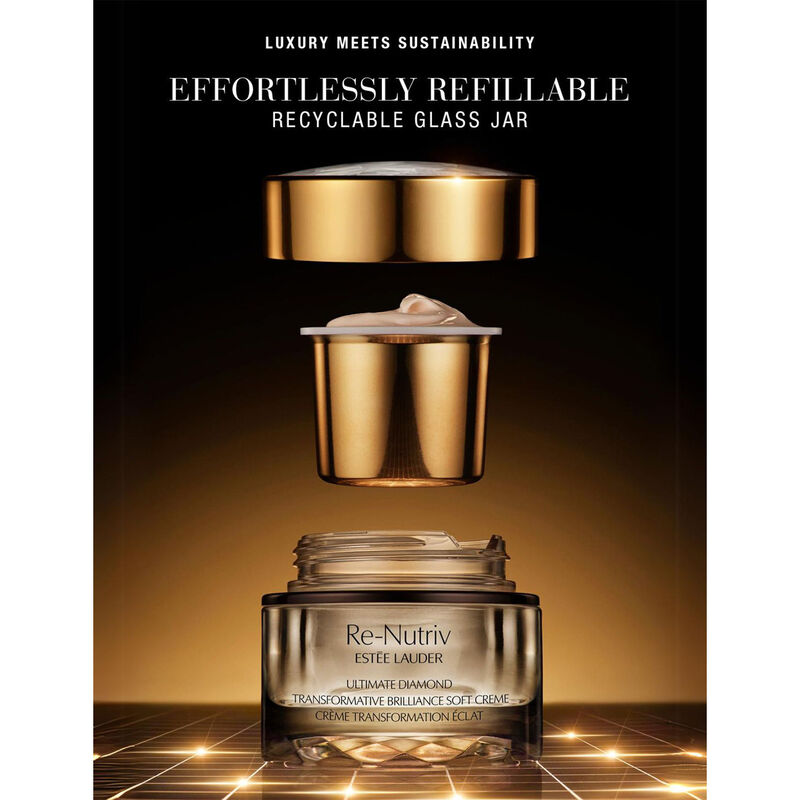 Est&eacute;e Lauder Re-Nutriv Diamond Transformative Brilliance Soft Cr&egrave;me Refill image number 2