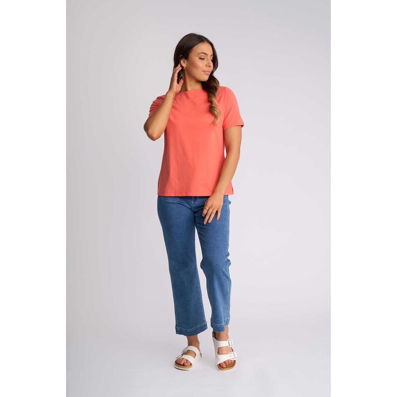 Vassalli Boat Neck Top image number 5