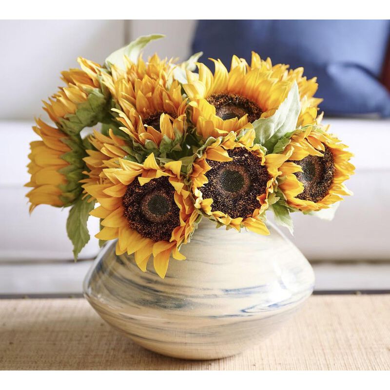 Pottery Barn Faux Sunflower Bundle Yellow image number 2