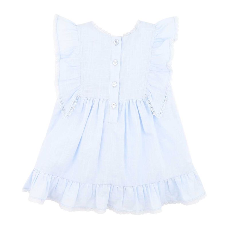 B&eacute;b&eacute; Poppy Embroidered Yoke Dress 00-2Y image number 1