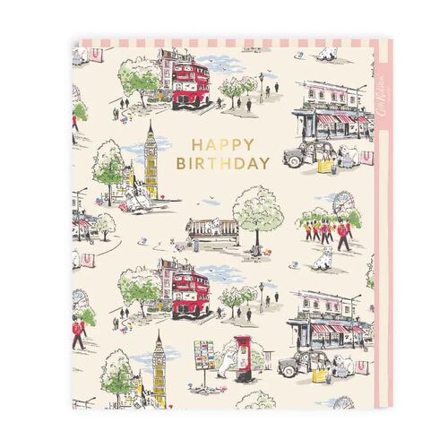Cath Kidston London Print Birthday Card