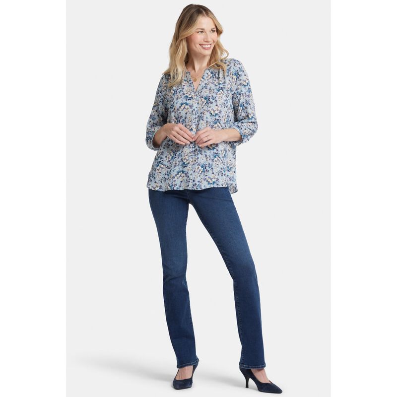 NYDJ Pintuck Blouse image number 1