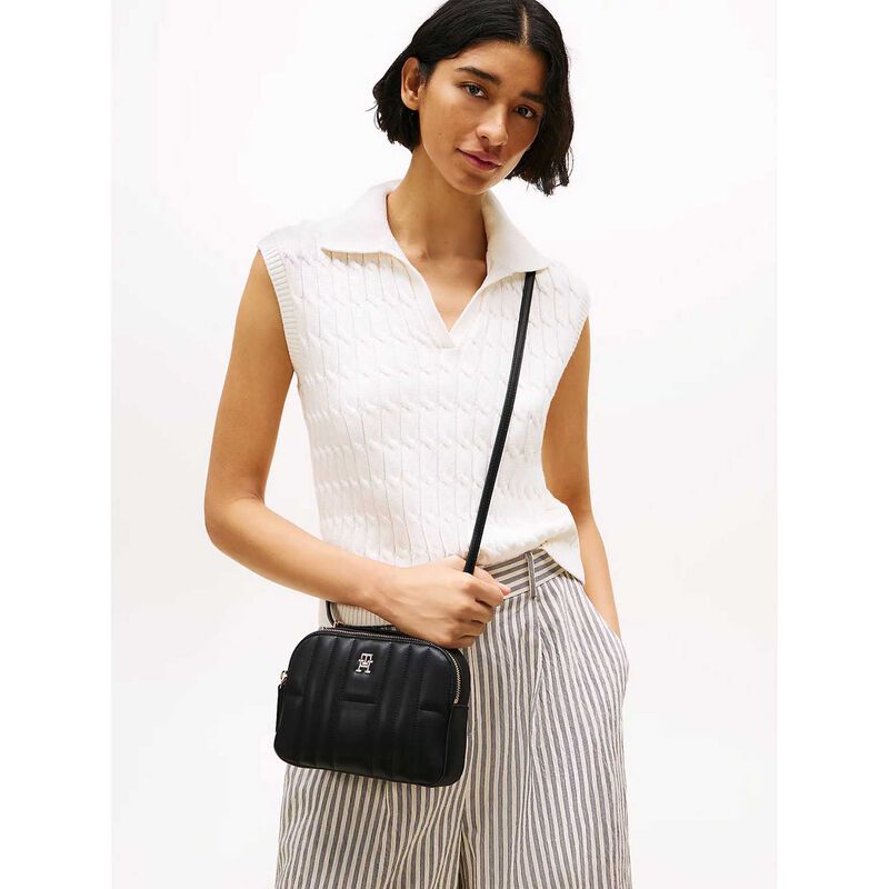 Tommy Hilfiger TH Monogram Quilted Camera Bag image number 1