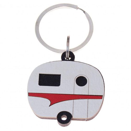 Ian Blackwell Keeper Keyring Red Caravan
