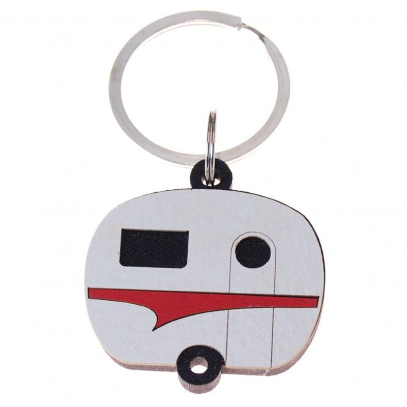 Ian Blackwell Keeper Keyring Red Caravan image number 0