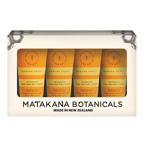 Great Barrier Island Bee Co Manuka Honey Travel Creams 4 Pack