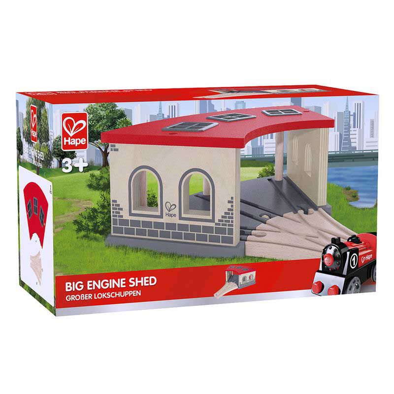Hape Big Engine Shed image number 2