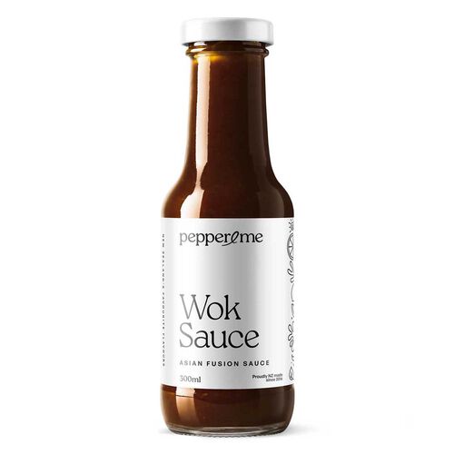 Pepper & Me Wok Sauce Asian Fusion Sauce 300ml