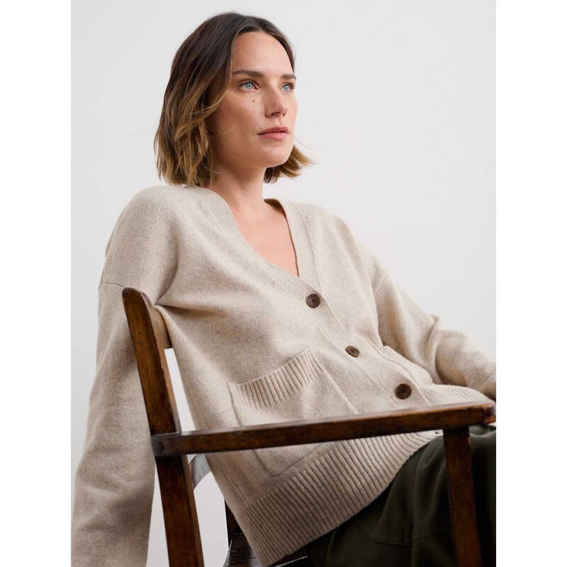 Seasalt Cornwall Senara Cardigan Aran image number 2