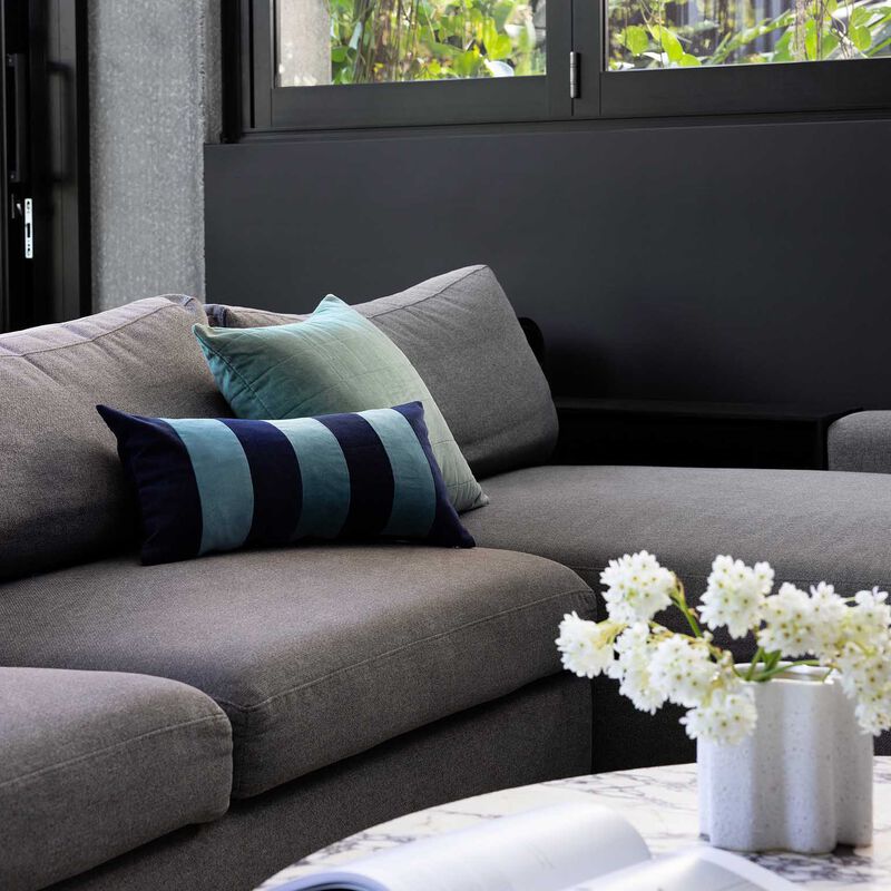 Bambury Cooper Rectangle Cushion Ocean image number 3