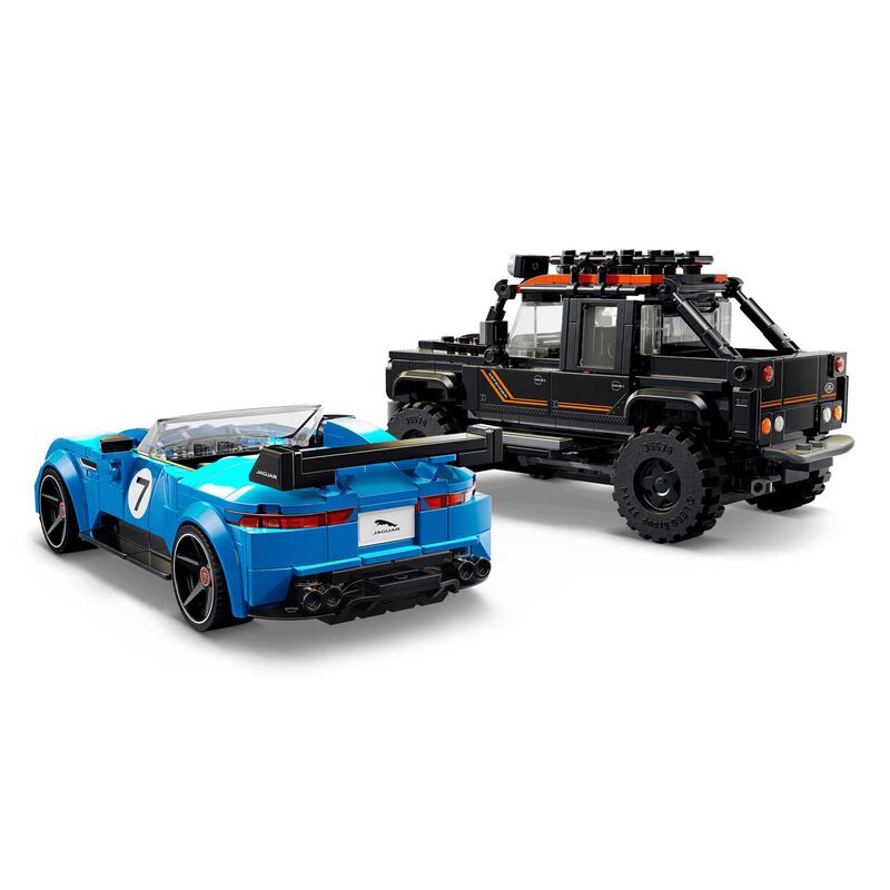 LEGO Speed Champions Jaguar Project 7 & Land Rover Defender image number 2