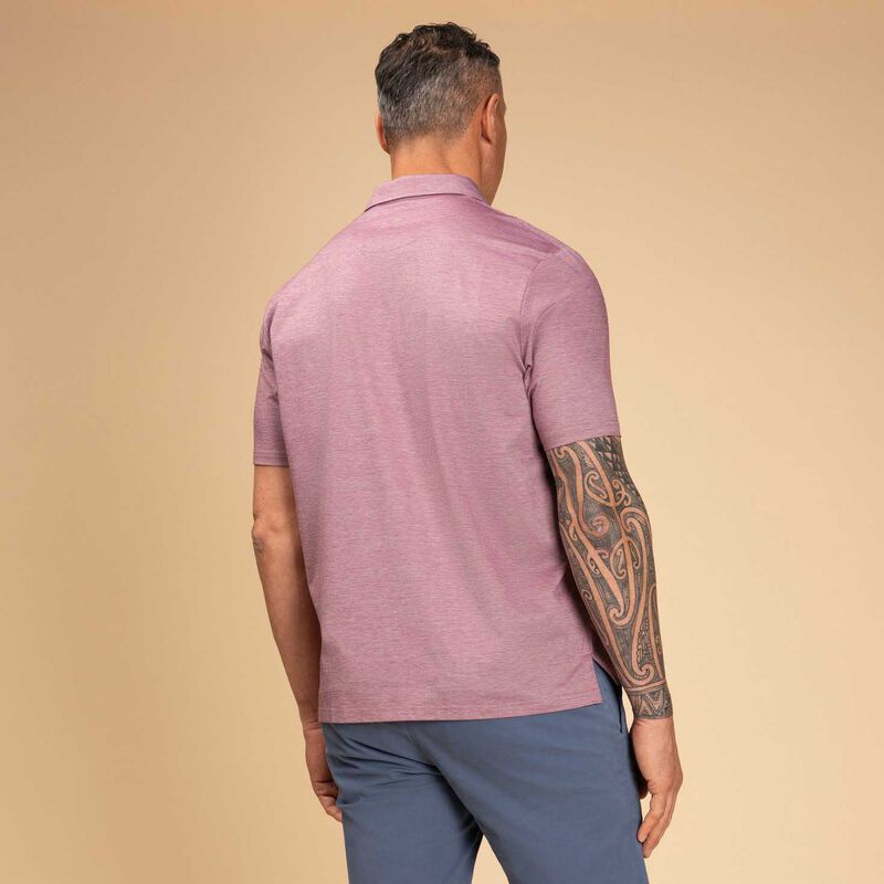 Rembrandt Portofino Mauve Polo Shirt image number 1