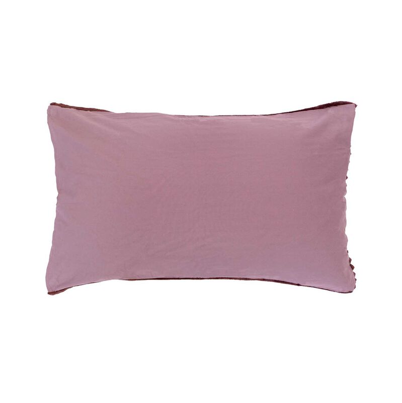 Bambury Channel Quilt Cover Set Plum image number 3
