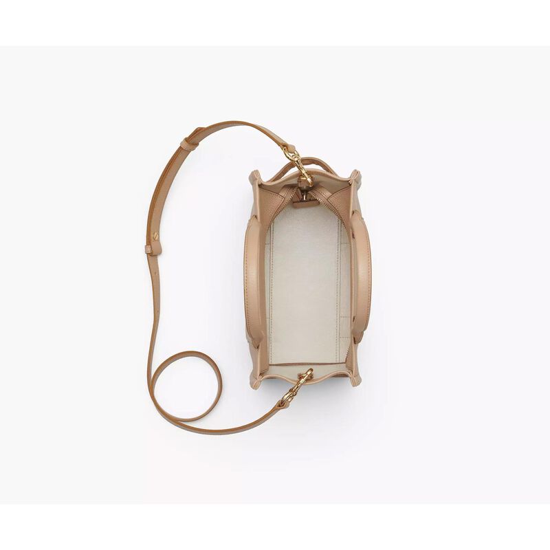 MARC JACOBS The Leather Small Tote Bag image number 6