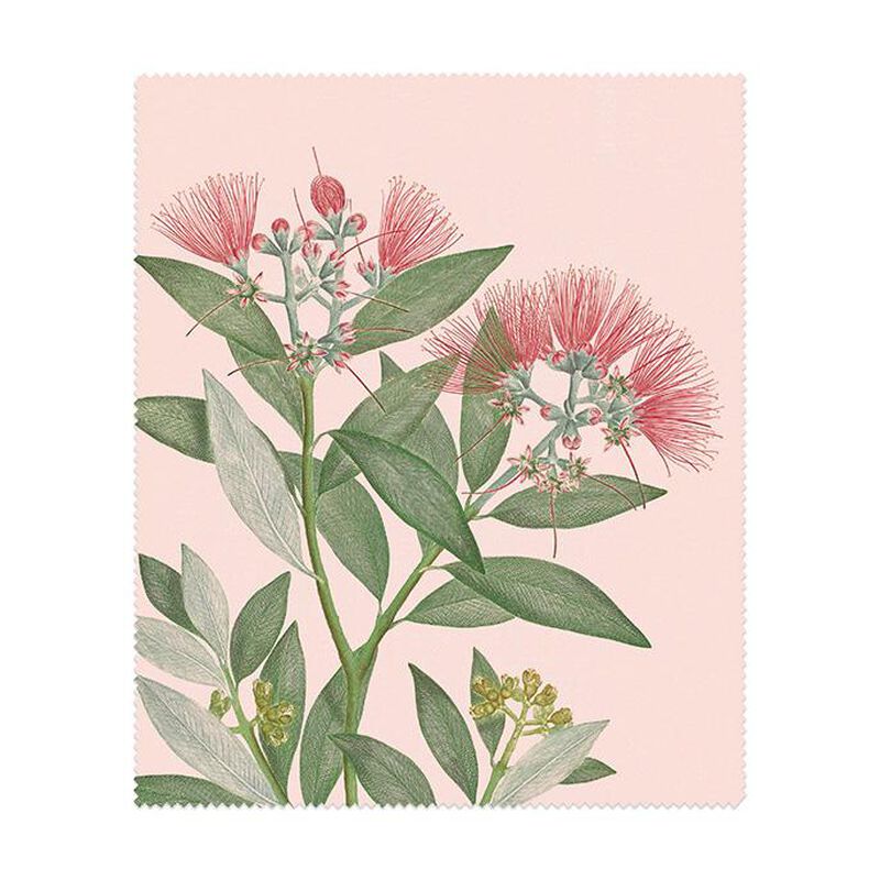 Vintage Botanical Pohutukawa Lens Cloth image number 0