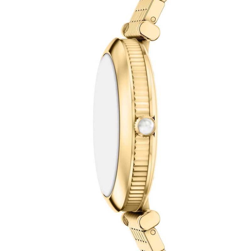 Emporio Armani Archelia Three-Hand Gold-Tone Stainless Steel Watch image number 2