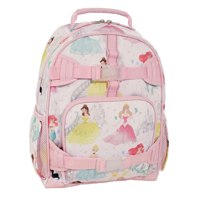 Pottery Barn Kids Mackenzie Recycled Small Backpack Disney Princess Castle image number 0