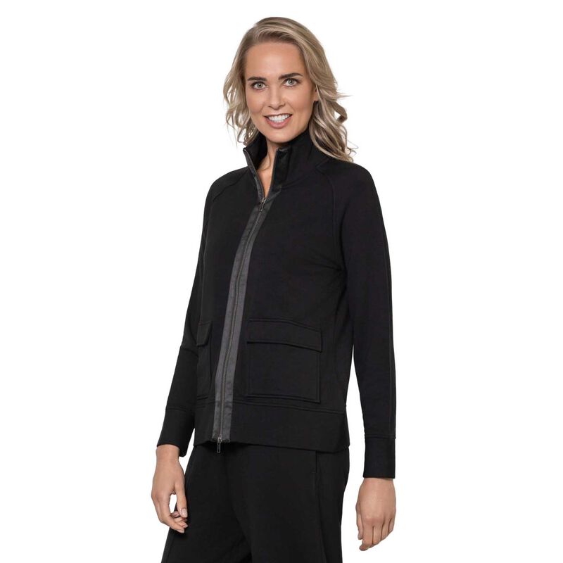 B Essentials by Ballantynes Super Soft Zip Through Sweatshirt image number 0