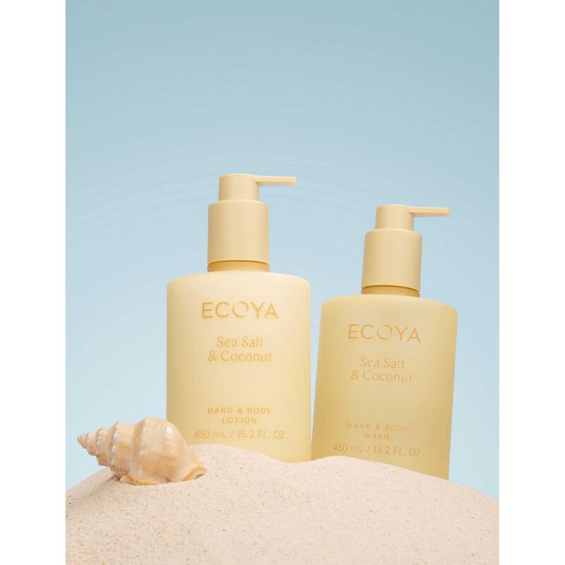 ECOYA Sea Salt & Coconut Hand & Body Wash 450ml image number 1