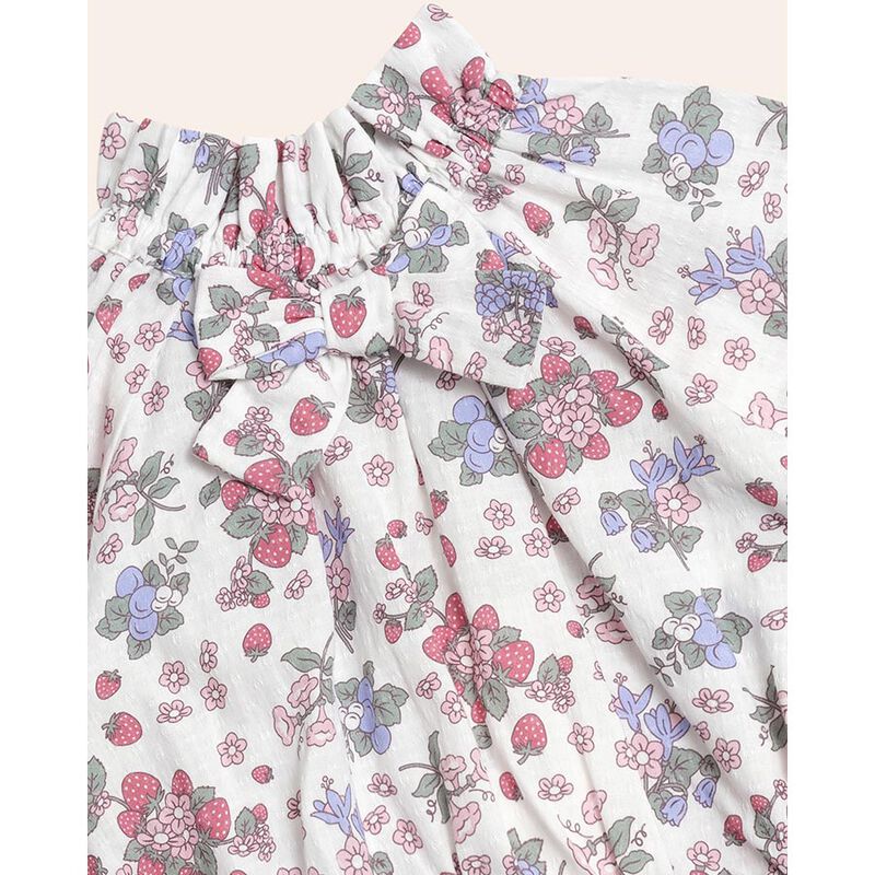 Huxbaby Strawberry Garden Pussybow Blouse image number 2