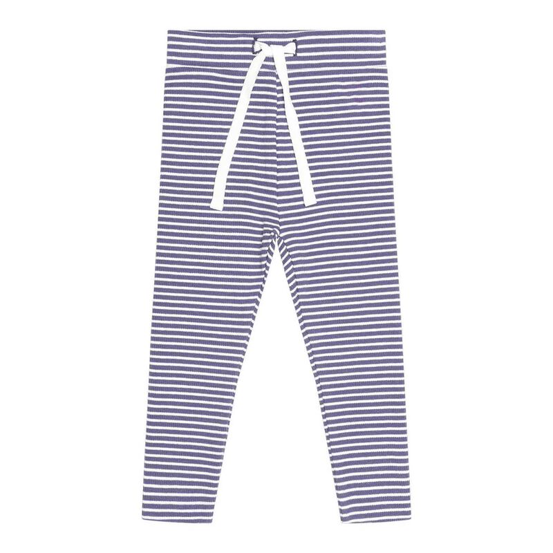 Huxbaby Ink Stripe Rib Legging 3M-2Y image number 0