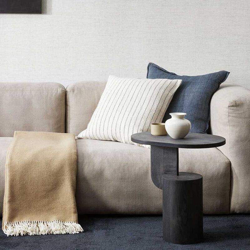 Baya Hokkaido Cushion With Feather Inner 55x55cm - Milk image number 1