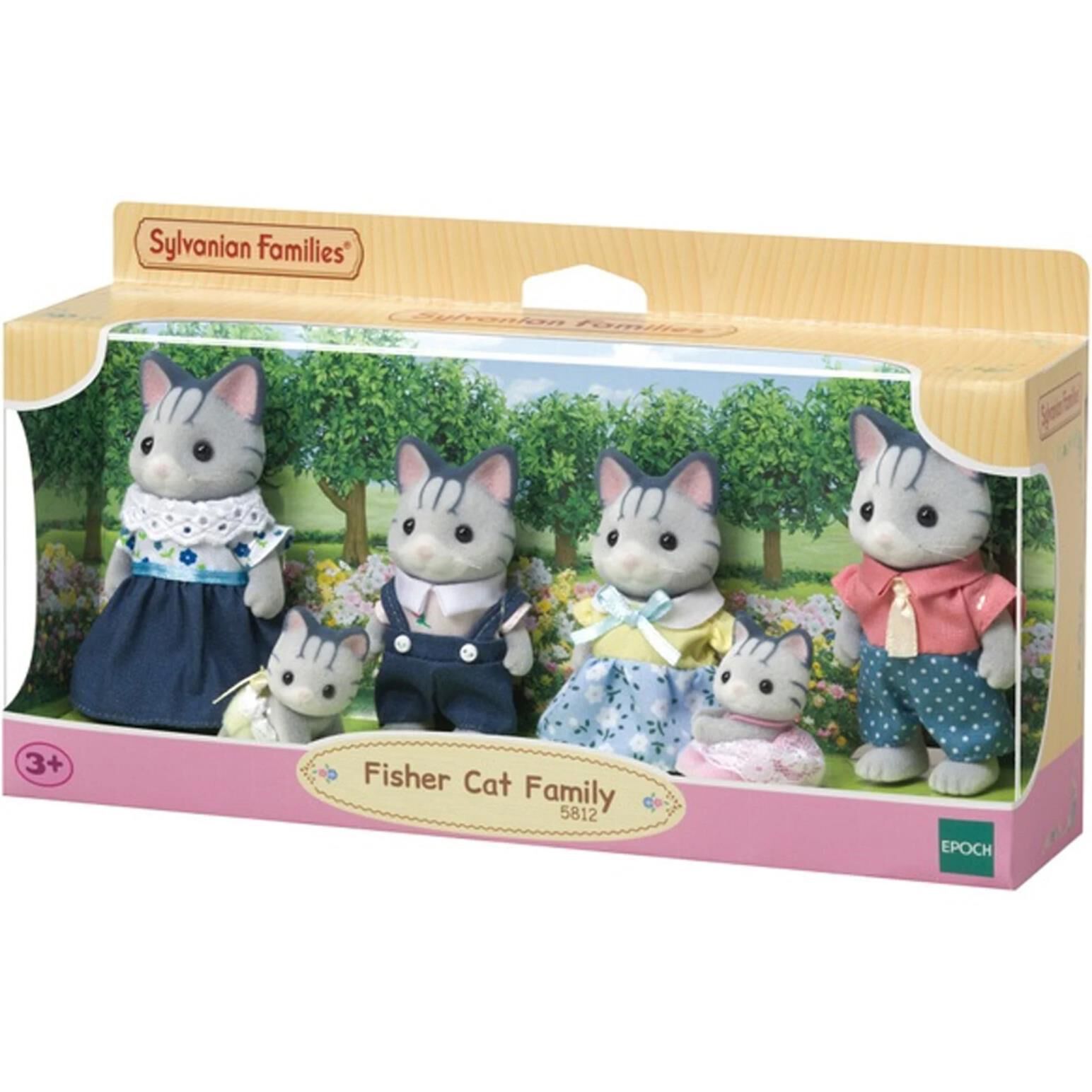 Sylvanian Families Fisher Cat Family Ballantynes Department Store