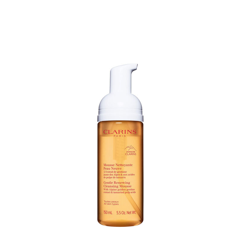 Clarins Gentle Renewing Cleansing Mousse 150ml image number 0