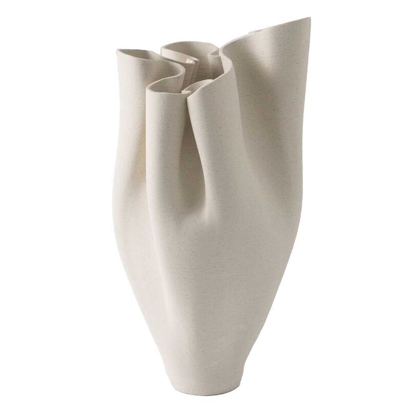 NED Collections Walker Vase Large Off-White image number 0