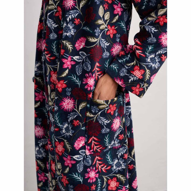 Seasalt Cornwall Hushing Gown Woodblock Bloom Dahlia image number 3